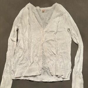 Mossimo Supply Co. white cardigan
